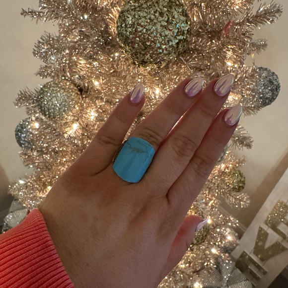 Turquoise Statement Ring - Picture 3 of 8